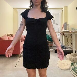 Small black abound dress
